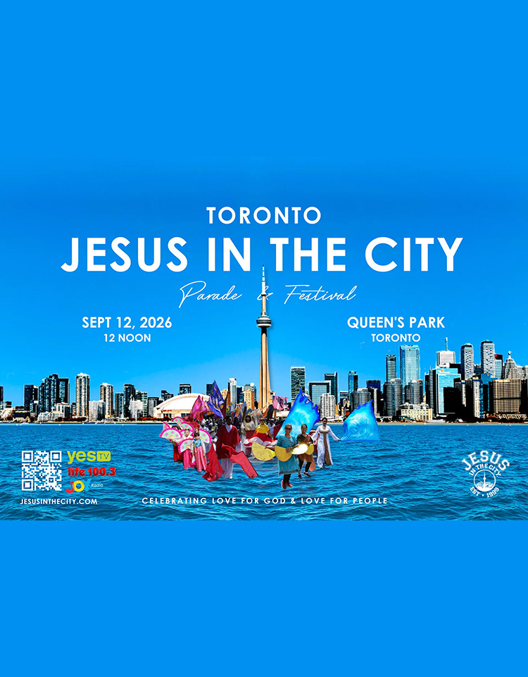 Jesus In The City parade event poster
